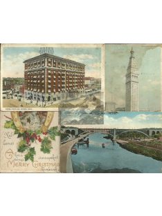 USA 1920 / 1922 postcards (4 db)