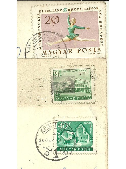 Üdvözlet a Balatonról (3 db) képeslapok / postcards