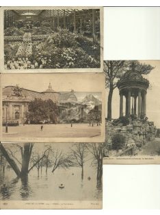 4 db képeslap az 1920-as évekből (Franciaország)