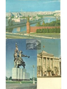 Moszkvai képeslapok (3 db)