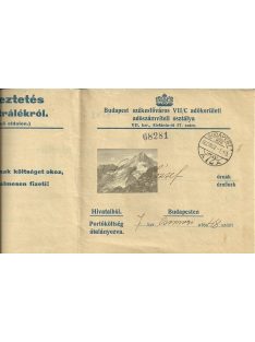 Adóhatósági irat 1933