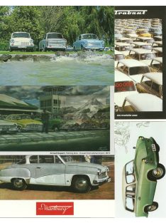 Régi autók képeslapokon (10 db)