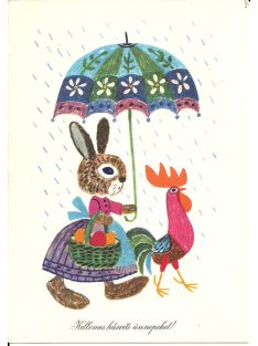 Kellemes húsvéti ünnepeket! (Demjén Zsuzsa) képeslap