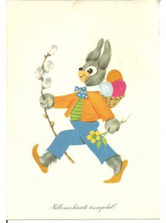   Kellemes húsvéti ünnepeket! (B. Lazetzky Stella) képeslap