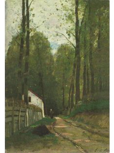 Paál László - Reggel az erdőben képeslap