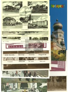   Képeslapok Budapestről és környékéről, 40 db különböző