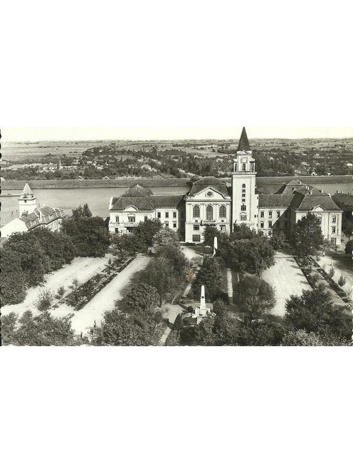 Mezőtúr Tanácsháza képeslap 1960-as évek / MEZŐTÚR postcard