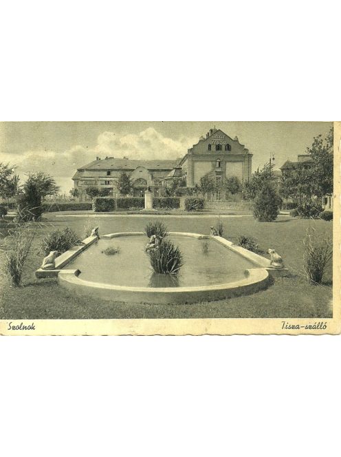 Szolnok Tisza Szálló képeslap 1910-es évek / SZOLNOK postcard 