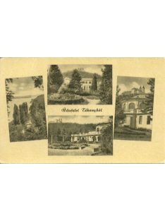   Üdvözlet Tihanyból képeslap 1950-es évek / TIHANY postcard