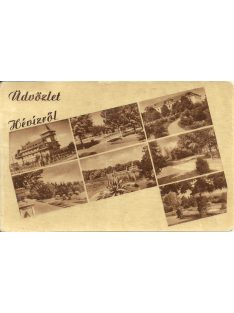 Üdvözlet Hévízről 1950-es évek / HÉVÍZ postcard