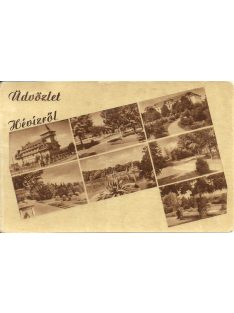Üdvözlet Hévízről 1950-es évek / HÉVÍZ postcard