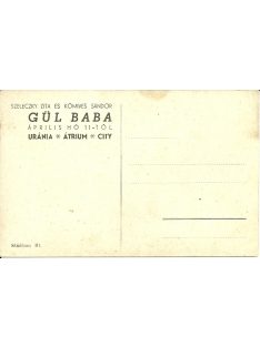 Szeleczky Zita és Kőmíves Sándor a Gül Babában