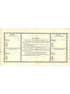 Passau - Bécs menetjegy 1932