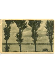 Üdvözlet a Balatonról 1952 / BALATON postcard