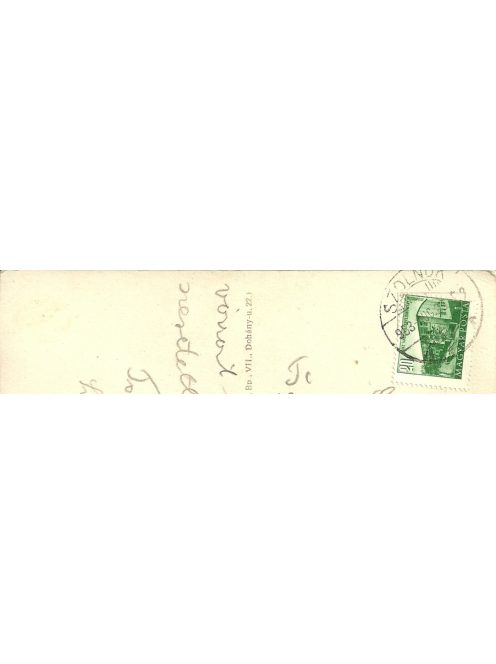 Üdvözlet Szolnokról 1953 / SZOLNOK postcard