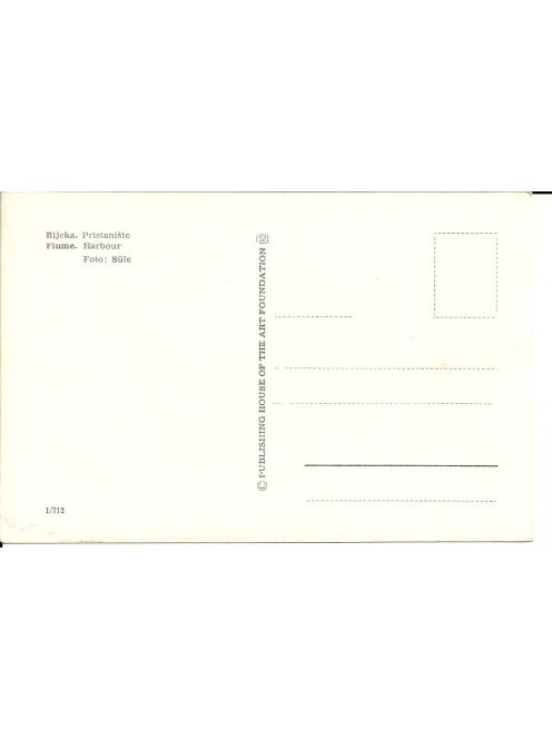 Rijeka képeslap / RIJEKA / FIUME postcard