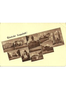 Üdvözlet Szegedről képeslap / SZEGED postcard