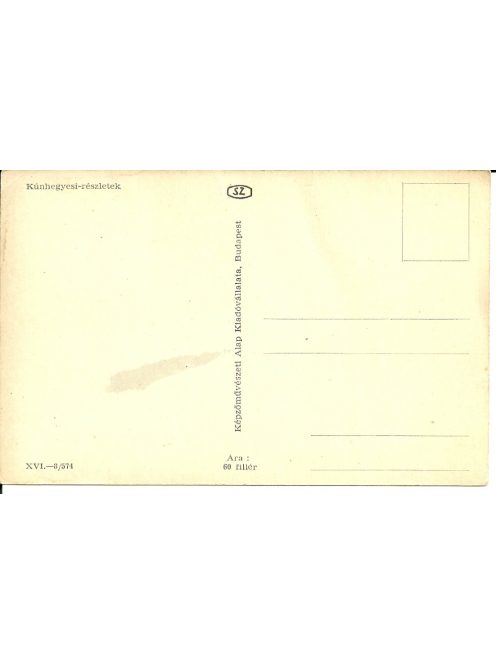 Kunhegyesi-részletek képeslap / KUNHEGYES postcard