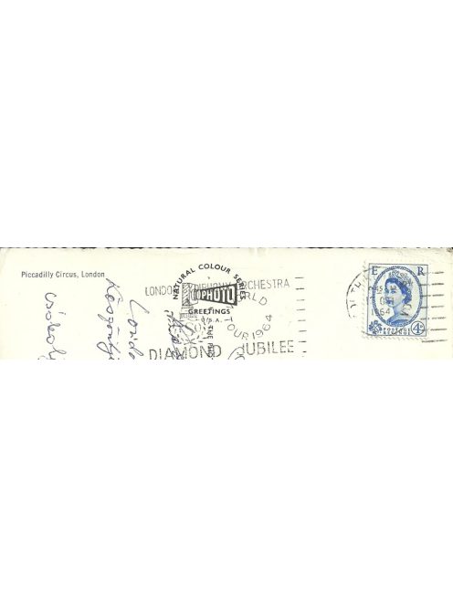 London képeslap 1964