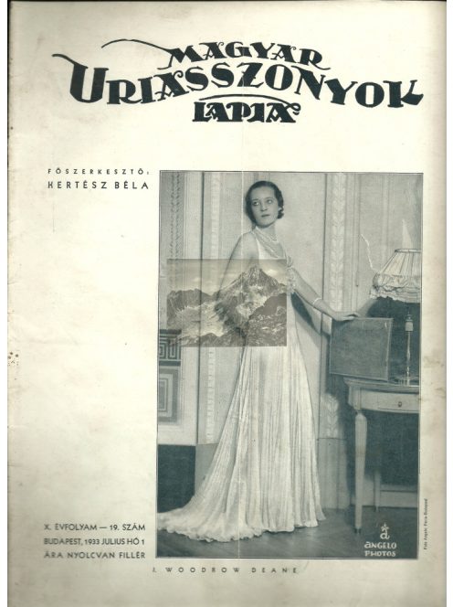 Magyar Úriasszonyok lapja 3 példány 1933-ból