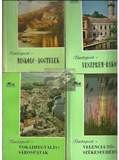   Panoráma Kis Útikönyvek, Magyarországról, 6 db különböző, 1950-1960-as évek