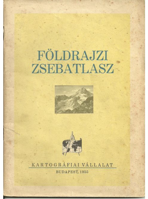 Földrajzi zsebatlasz Kartográfiai Vállalat, 1955