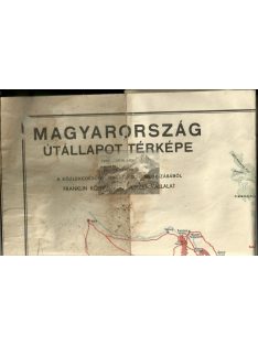 Magyarország Útállapot Térképe 1949. június 1-én.