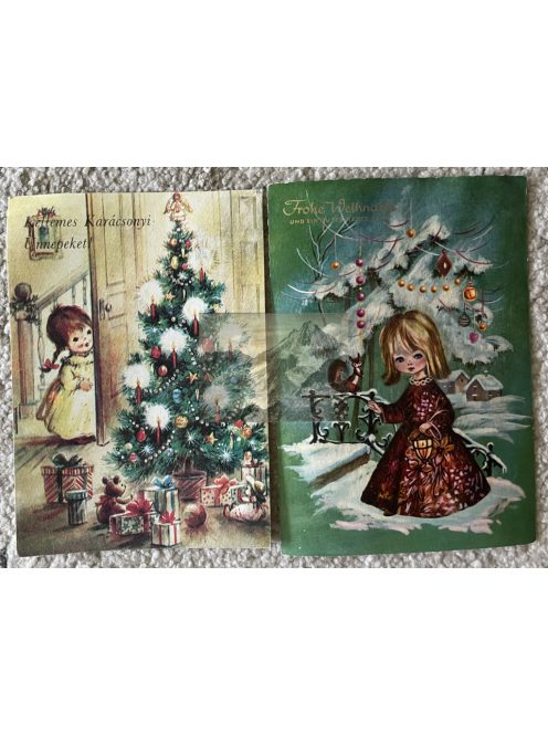 Karácsonyi üdvözlőlapok 1970-1980