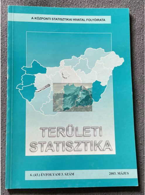 Területi statisztika május 2003. 6. (43.) évfolyam 3.szám