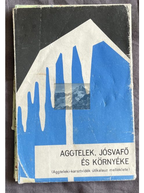 Aggtelek, Jósvafő és Környéke térkép - 1975