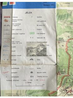 Aggtelek, Jósvafő és Környéke térkép - 1975