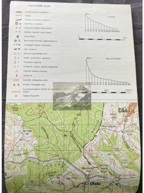 A Mecsek túristatérképe, Cartographia