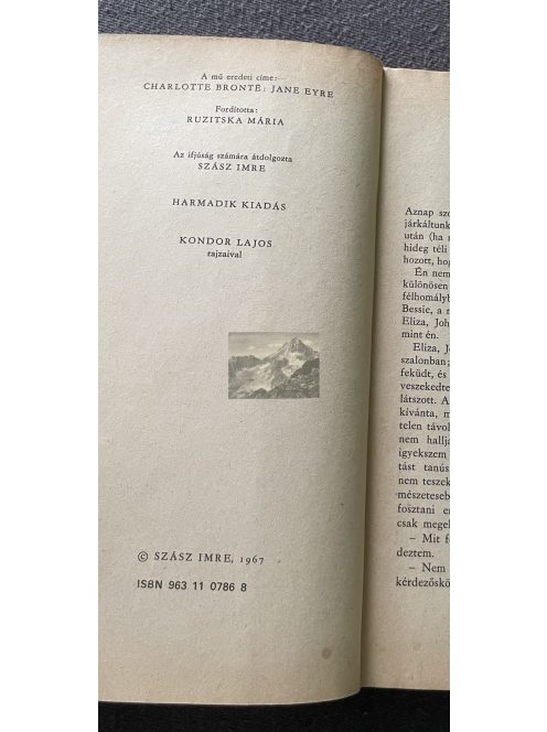 Charlotte Brontë:  A lowoodi árva, Csíkos könyvek 