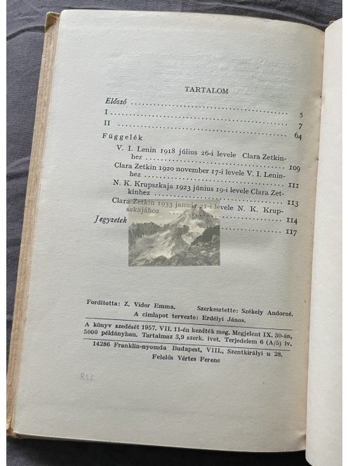 Clara Zetkin: Visszaemlékezések Leninre