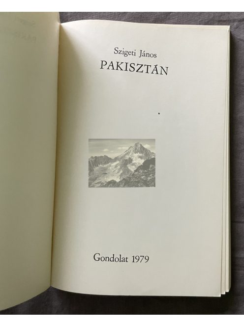 Szigeti János: Pakisztán, 1979