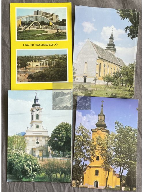 Képeslapgyűjtemény csomag 70db, vegyes