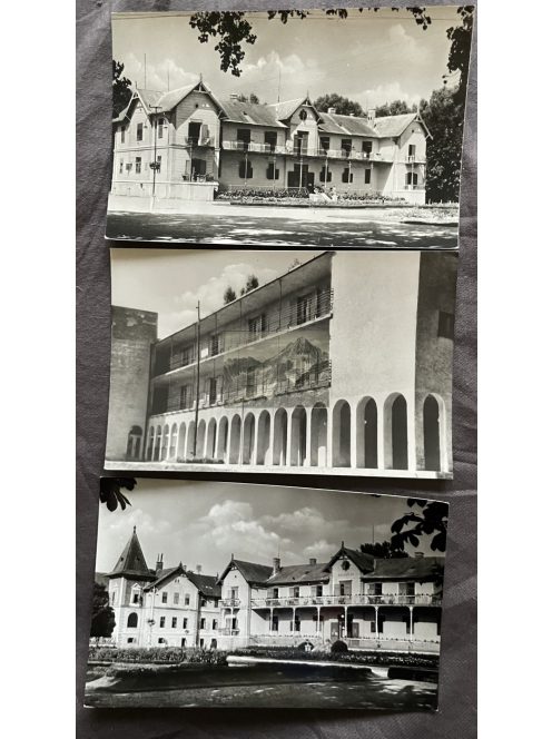 Keszthely képeslap, 7db