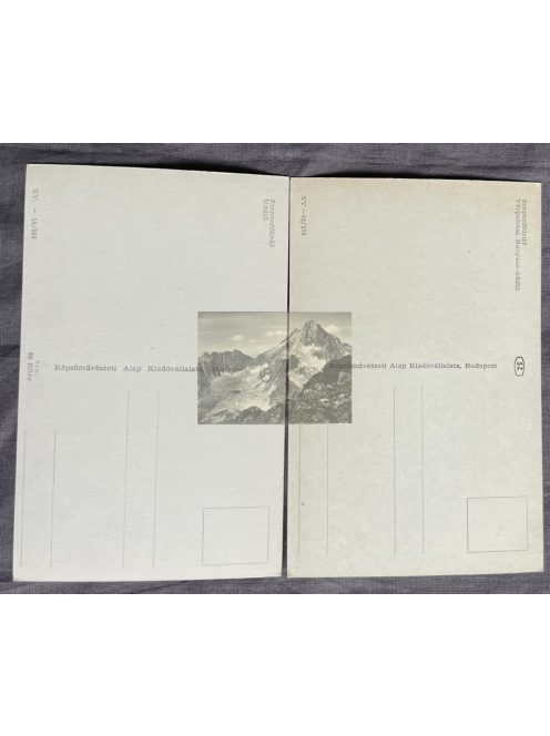 Szepezfürdő fotó- képeslap 2db