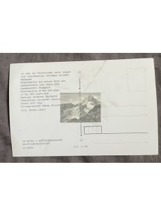   Az 1876. Törvénycikk utolsó oldalának reprodukciója képeslap