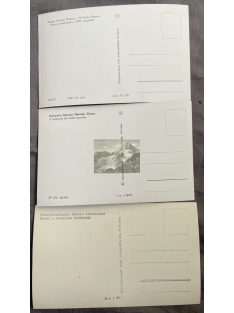 Múzeumok vegyes képeslapok, 5db 