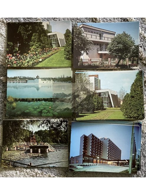 Hévíz képeslapgyűjtemény csomag 100db