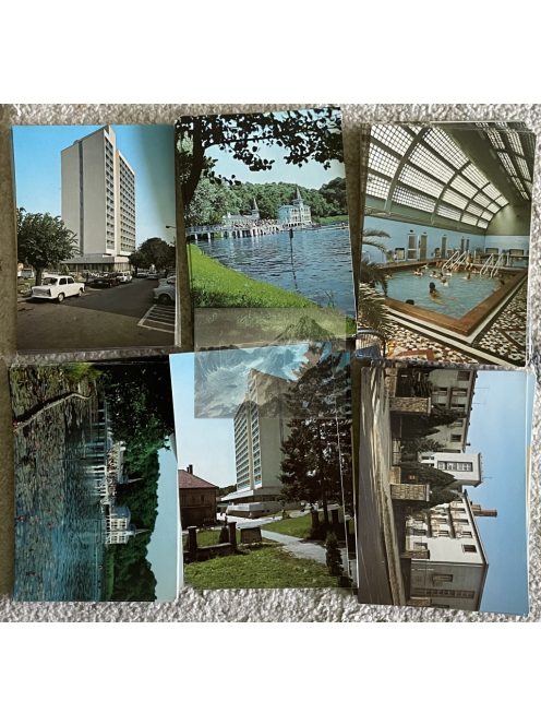 Hévíz képeslapgyűjtemény csomag 100db