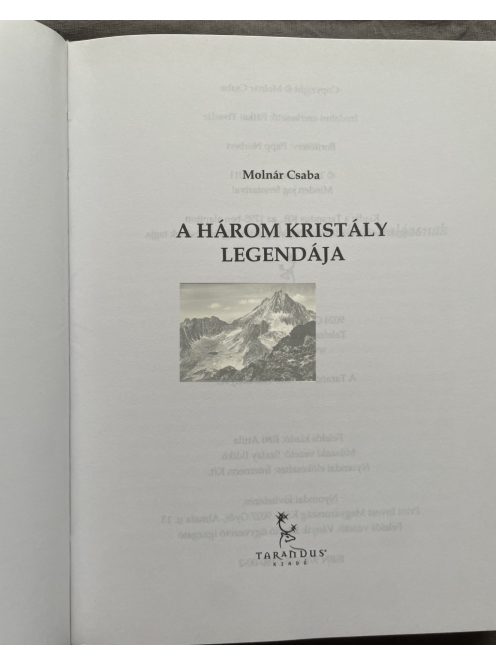 Molnár Csaba: A három kristály legendája